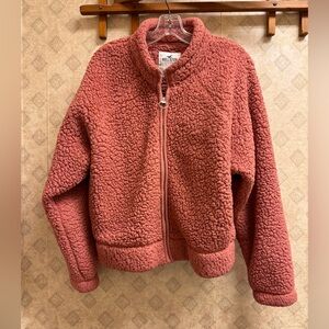 Hollister pink jacket Size L
